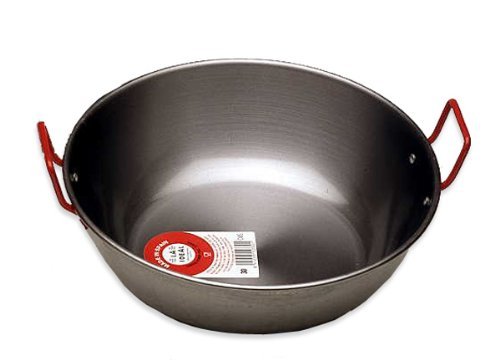 Garcima 5020038 Sartén Honda Pulida con Asas 50 cm