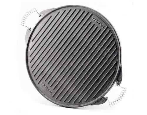 Garcima La Ideal - Plancha hierro fundido redonda 42 / 42 cm