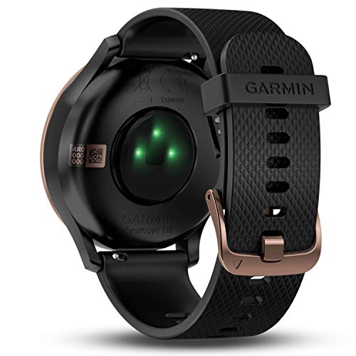 Garmin Vívomove HR Smartwatch, Adultos Unisex, Beige/Negro, Talla Única