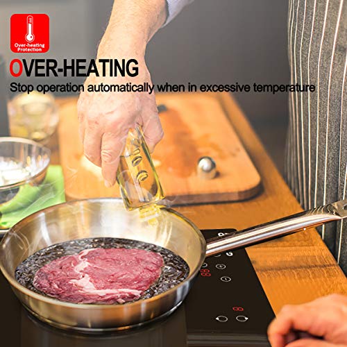 Gasland Chef IH30BF - Cocina de Inducción de 2 Zonas (30 cm, con Pantalla Táctil y Temporizador)