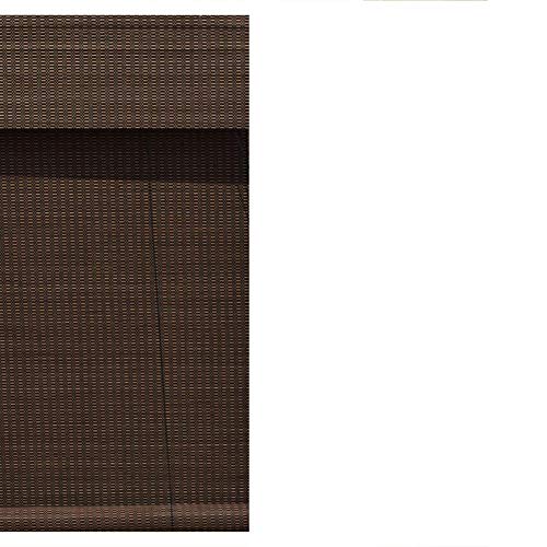 GDMING-Persiana De Bambú Retro Decoración con Valencia Filtrado De Luz Decoración De La Ventana Cortinas Enrollables para Sala De Estar Pasillo Balcón,44 Tamaños (Color : A, Size : 95x205cm)