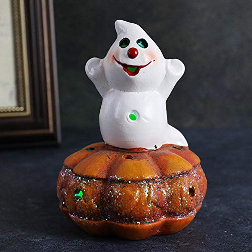 GHFT Terrorhalloween Nueva Linterna De Calabaza Led Linterna De Calabaza Brillante Lámpara De Bruja Barra Ktv Decoración Accesorios Adornos De Escritorio