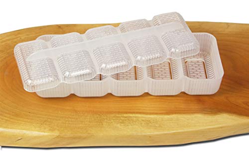 Gifts Of The Orient - Molde para sushi (plástico, 16 x 6 x 3 cm)