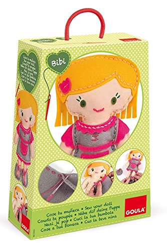 Goula Juego de manualidades para coser tu propia muñeca