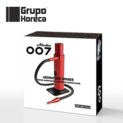 GRUPOHORECA DISTRIBUCION CANAL HORECA Super-ALADÍN 007 - Ahumador - Aromatizador Profesional - Pipa de Ahumado