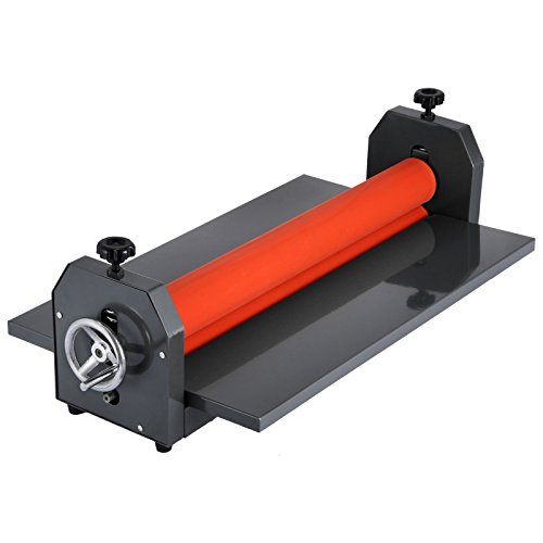 Guellin Laminador en Frío Manual en Rollo Máquina Laminadora en Frío de 75cm Pies de Goma Antideslizantes Máquina de Laminador para Uso de Escritorio Resistente