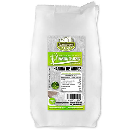 Guillermo Harina de Arroz 100% Natural 1Kg