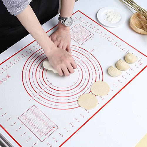 GWHOLE Tapete de Silicona para Hornear Baking Mat Grande Antiadherente 60 x 40 cm