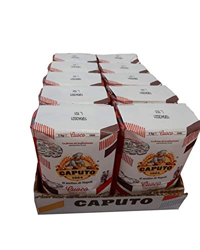 Harina Caputo rojo "00" Pizza Chef kg 1 - Paquete 10 Piezas