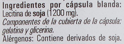 Hijas Del Sol Lecitina de Soja - 125 Cápsulas Blandas