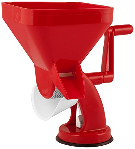 Ho-Me In Rombo Home Maxi Exprimidor de Tomates Manual, Plástico, Rojo