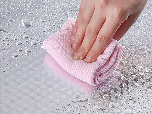 Hode Aluminio Papel Adhesivo para Cocina Mueble Armario Cajón Vinilo Decorativo Autoadhesivo Impermeable Resistente al Aceite Plateado 40X300cm