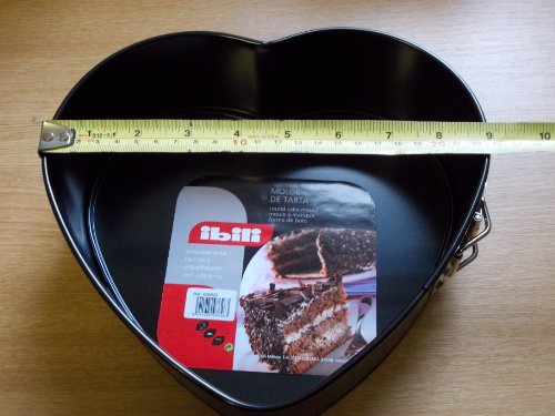 IBILI 826022 - Molde Desmontable Corazon Moka 22 Cm