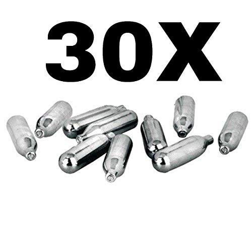 IBILI N2O Cargador Sifones De Nata 8g Caja 30Pcs X N2O IBILI Carga CAPSULAS Gas para Todas SIFON Nata
