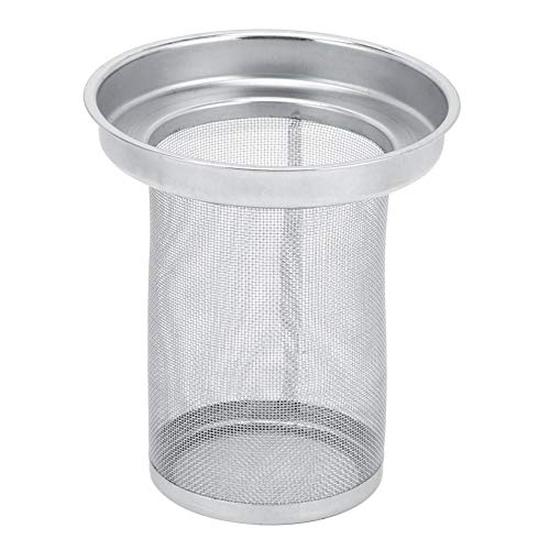 Ichiias Tetera de acero inoxidable Cafetera espesada con infusor para restaurante del hotel(1.2L)