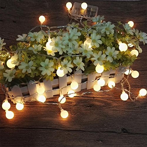 Ilaz Guirnarldas Blancas Cálida Luces, 50 LED