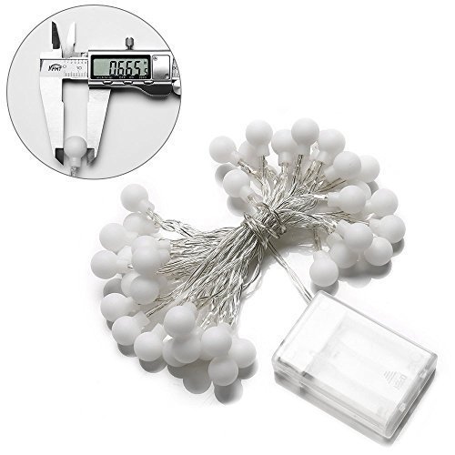 Ilaz Guirnarldas Blancas Cálida Luces, 50 LED