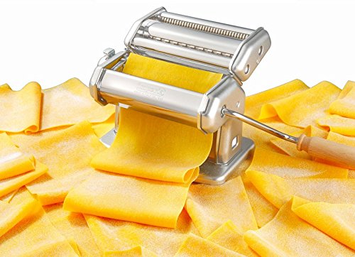 Imperia Sp150 Maquina Pasta Manual, Plata, 20.3 X 18.3 X 15.7 Cm