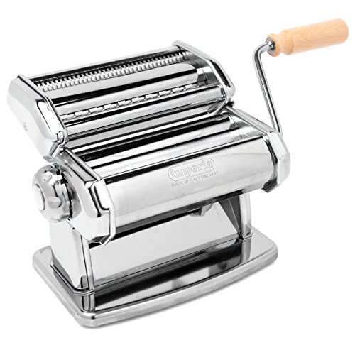 Imperia Sp150 Maquina Pasta Manual, Plata, 20.3 X 18.3 X 15.7 Cm