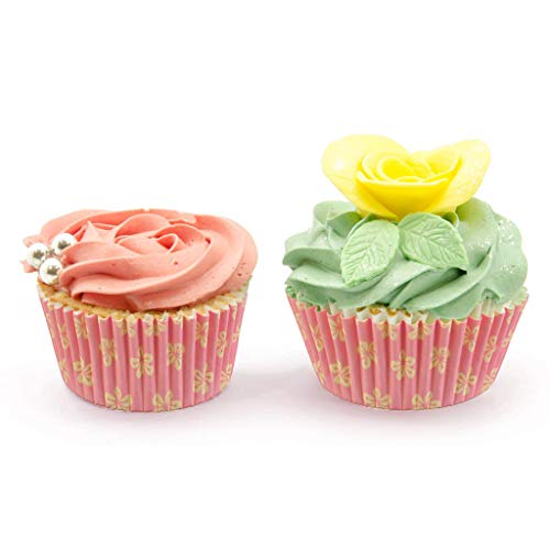 INHEMI Mini Moldes para Magdalenas, Cápsulas Magdalenas en Papél , Papel para Cupcakes,Paquete de 600