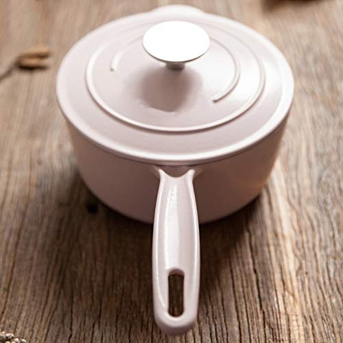 Inicio leche Olla restaurante Cocina Antiadherente Leche Pan Alimentos Suplemento Wok Familia multi-propósito de fideos instantáneos individual Gachas sopa pequeño crisol rosado La leche olla de cocin