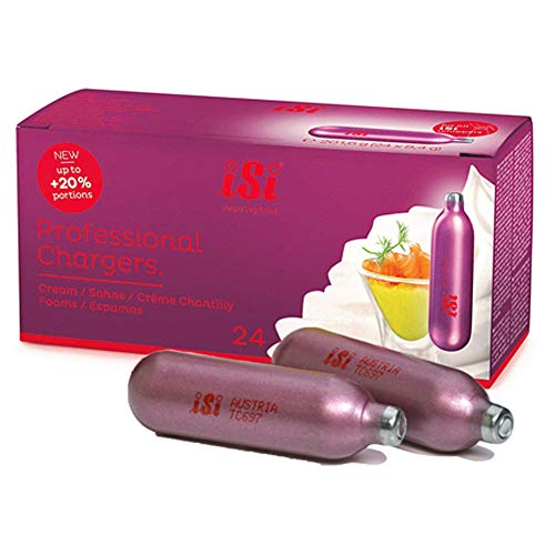 ISI Professionl Charger Cápsulas para nata, Acero