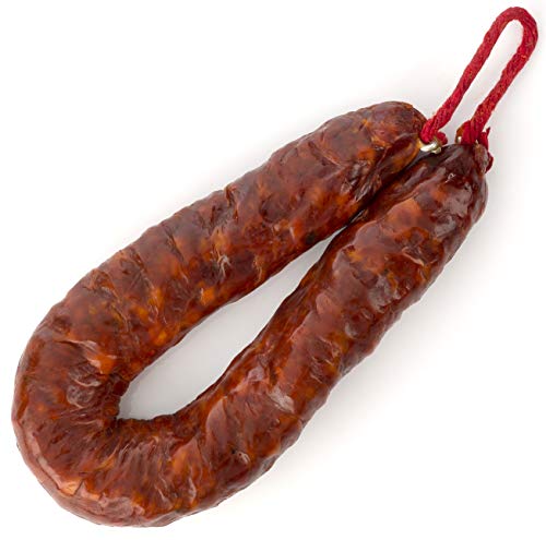 Jamón Serrano Curado Deshuesado 1 kg + Jamonero Kit + Chorizo Extra Sarta Dulce 200 gr