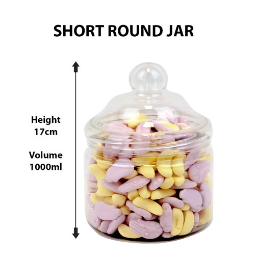 Jars2u - Juego de 19 tarros surtidos de plástico