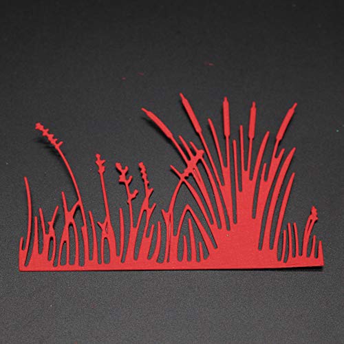 JiaMeng Troqueles de Corte de Metal Acero Corazón de la Flor Plantillas de Troqueles de Corte de Metal DIY Scrapbooking Album Paper Card (L)