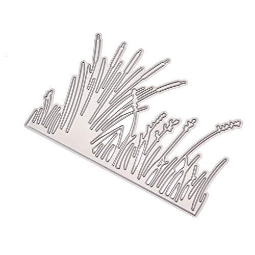 JiaMeng Troqueles de Corte de Metal Acero Corazón de la Flor Plantillas de Troqueles de Corte de Metal DIY Scrapbooking Album Paper Card (L)