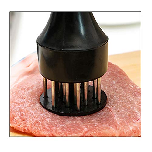 JICCH 2 Piezas Martillo de Carne Martillo de Filete de Aguja de ablandador de Carne para ablandar Ternera con Carne de Cerdo y Aves de Corral en la Cocina,silenciosa y sin Salpicaduras
