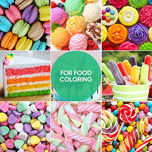 JIM'S STORE Set de Colorante 16*11ml,Colorante Alimentario Alta Concentración Liquid Set para Colorear los Bebidas Pasteles Galletas Macaron Fondant