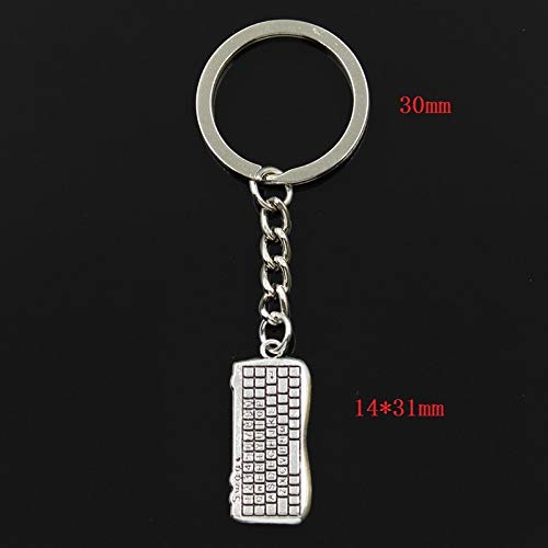 JQFEN Llavero 14X31Mm   DIY   Llavero Regalo