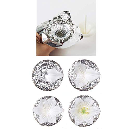 Juego de 4 utensilios para decoración de pasteles con forma de lirio