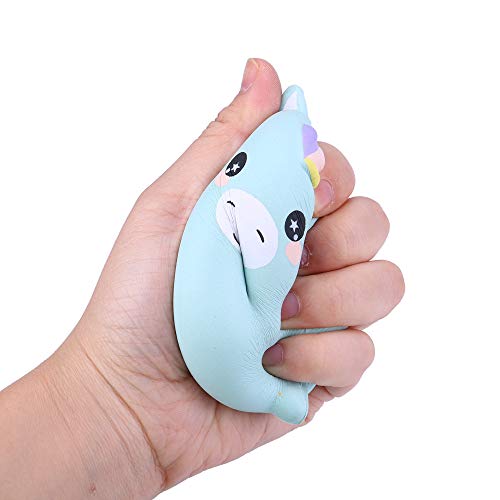 Juguete Estrés Alivio,JiaMeng Squishies Adorable Animals Slow Lising Cream Squeeze Perfumados Juguetes para aliviar el estrés para niños niños Adultos