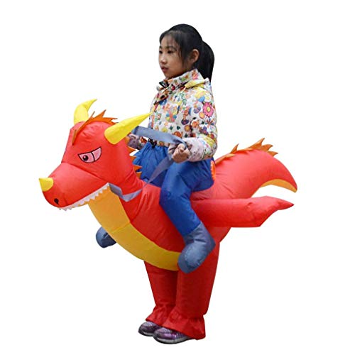 Juguetes Suministros y Accesorios - dinosaurio inflable traje Adultos Blow divertido hasta equipo de la Navidad de Halloween Cosplay del vestido de lujo del mono DOISLL