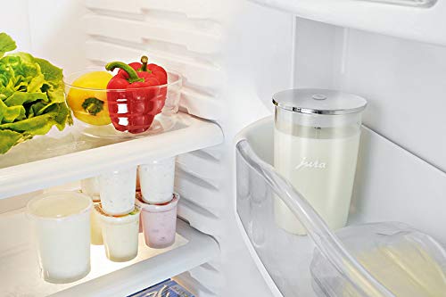 Jura 72570 Contenedor de Cristal para la Leche, 9 cm