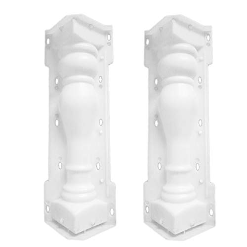 Kamenda - Molde para balcón (60 x 14 cm), diseño de columna romana