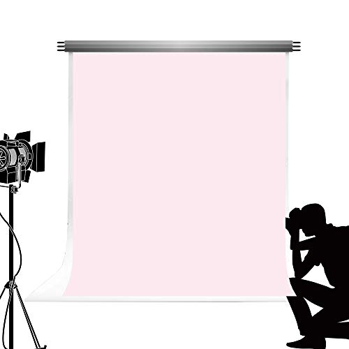 Kate 1.5x2.2m Fondo de fotografía en Color Rosa Fondo de Foto en Color sólido Fondo de Microfibra Fondos sin Costura para Retratos Estudio fotográfico