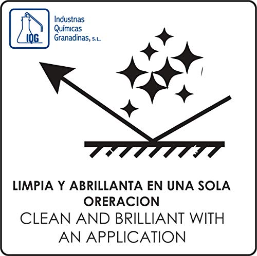Katifa Limpiador abrillantador renovador de Brillo 1L.: Ideal para Suelos de Terracota, mármol, Granito, cerámicas, Mosaico, hidráulico, gres y Pizarra.