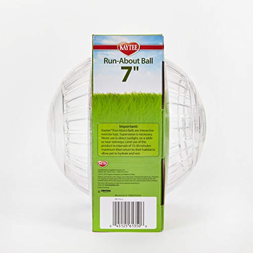 Kaytee Beeztees - Bola para hámster Transparente, 18 cm