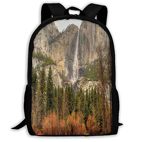 KDRW Mochila para portátil Travelc para Adultos, Flor de Mandala de Estilo de Contorno con patrón de Escalas y Puntos, diseño étnico, Mochila para Ordenador de la Escuela universitaria