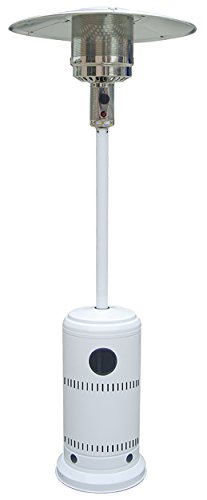 Kekai KT0584 - Estufa De Gas Para Exterior Metal Color Blanco