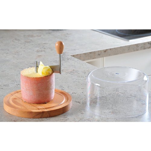 Kesper 68621 - Laminador con Tapa para Queso Tete de moine (21 cm)