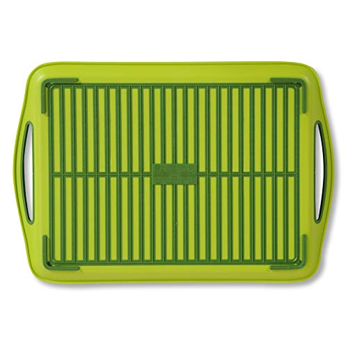 Kesper – Bandeja para Servir Antideslizante, plástico, Verde