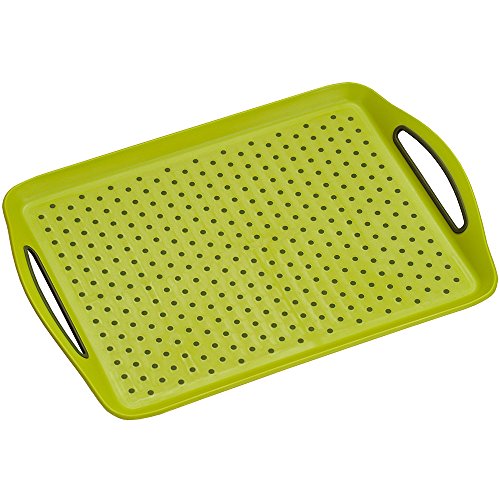 Kesper – Bandeja para Servir Antideslizante, plástico, Verde