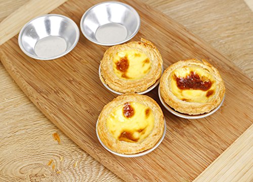 Keysui 24 pzas/lote Moldeador para hornear DIY tarta de huevo Molde del Horno Moldeador de molde del pudin de jalea galleta pastel de corazon Herramienta