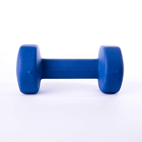 KG Physio Mancuernas De Neopreno De Calidad Profesional Juego De 2 Pesas - Cartel Incluido