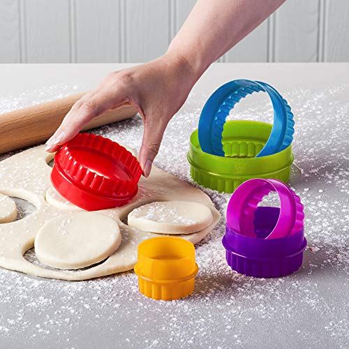 Kilo N203 - Juego de cortadores de galletas (doble cara)