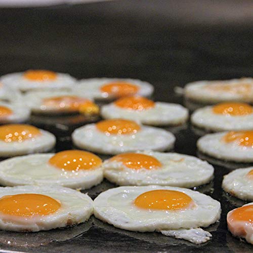 Kitchen Craft - Anillos de acero inoxidable para huevos (2 unidades)